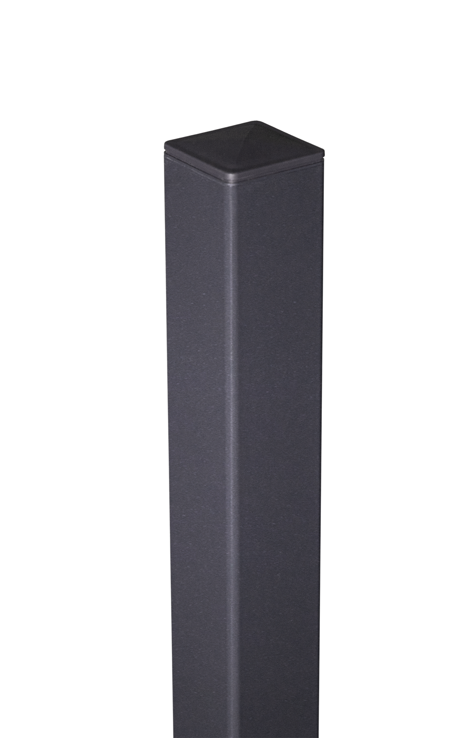 ALU Zaunpfosten mit Stahlkern für Fertigzaun System