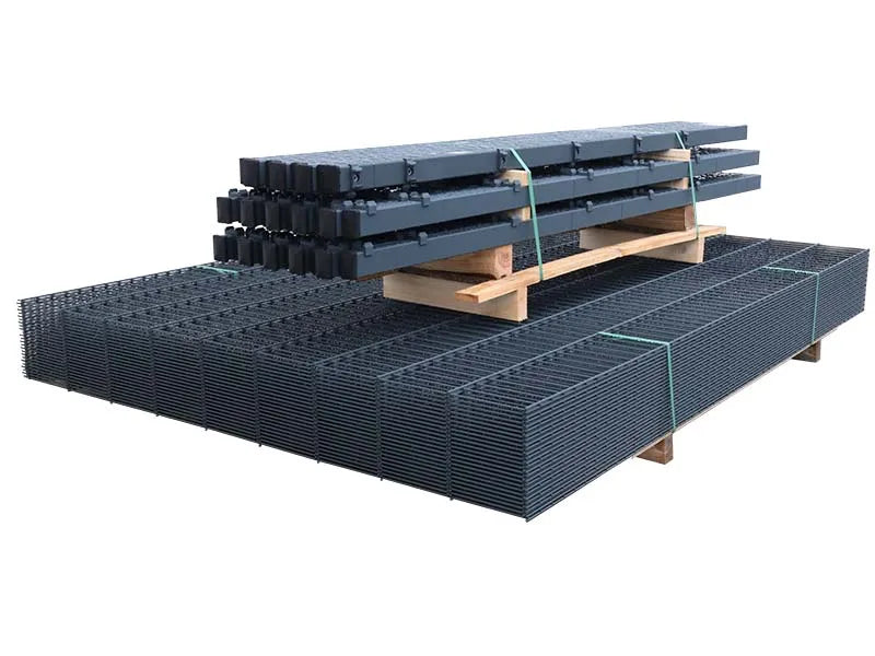 Zaun Paket - Doppelstabmatte leicht 6-5-6